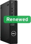 DELL Renewed Grade A | OptiPlex 3080 Micro | Intel Core i5 | i5‑10500T | 8 GB | SSD | 256 GB | Intel UHD Graphics 630 | Windows 11 Pro