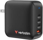 VERBATIM Mini-GaN charger 165W 4 port (black)