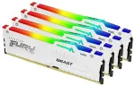 M&auml;lu Kingston Technology FURY Beast 64GB 6000MT/s DDR5 CL40 DIMM (Kit of 4) White RGB XMP