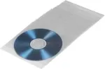 Toorikud HAMA CD/DVD Protective Sleeves - CD-/DVD-H&uuml;lle - Kapazit&auml;t: 1 CD/DVD - durchsichtig (Packung mit 100)