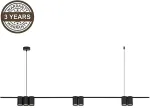 No name Pendant light PORI 7xGU10 ML0370 black