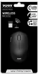Hiir Port Designs PORT CONNECT Mouse | Collection II | Wireless | 2.4 GHz | Black