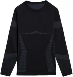 4F Women's thermoactive sweatshirt F113 deep black 4FAW23USEAF113 20S M/L
