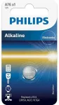 PHILIPS Patarei A76 1.5 V Alkaline (LR44 / LR1154)