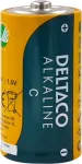 DELTACO C/LR14 Alkaline battery , 2-pack / LR14-2B / 1903317