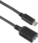 TARGUS - USB-Verl&auml;ngerungskabel - USB Typ C (M) bis USB3.0 (W) - 3 A - 15cm - umkehrbare Stecker, 4K Unterst&uuml;tzung - Schwarz (ACC923EU)