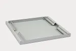 Triton 19' shelf A4 perforated 1U/650mm, max. 80kg gray