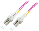EFB Elektronik EFB-Elektronik Duplex Jumper LC-LC 50/125&micro;, OM4, LSZH, erika violett, 2.0mm, 2m Hersteller: (O0319.2)