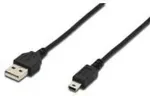 Digitus USB 20 CABLE A- MINI B M/M 1.8M