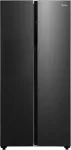 K&uuml;lmik MIDEA Refrigerator | MDRS619FIE45 | Energy efficiency class E | Free standing | Height 177.5 cm | Side by Side | No Frost system | Fridge net capacity 271 L | Freezer net capacity 189 L | Display | 41 dB | Dark inox