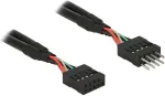 Delock USB 2.0 10 Pin Verlngerungskabel Pfostenstecker > Pfostenbuchse 50cm