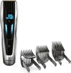 PHILIPS HAIRCLIPPER Series 9000 HC9450 H&aring;rklipper Sort S&oslash;lv