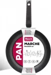 Lamart Aluminum frying pan with non-stick coating LP1003 MARCHE 28cm black