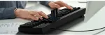 Klaviatuur Keysonic Full-Size Tastatur Smart Cardreader,BK,KSK-8040U-CR