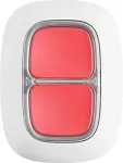 AJAX wireless panic DoubleButton for fast response (white)