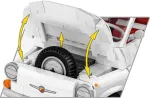 COBI Fiat 500 Abarth, construction toy (scale 1:12)