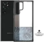 PANZERGLASS &reg; HardCase Samsung Galaxy S22 Ultra 5G - Smokey Black