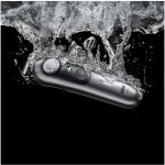 Braun BeardTrimmer 9 BT9560 beard trimmer Battery 52 2 cm Wet & Dry Black, Silver