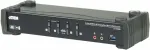 Aten | 4-Port USB3.0 4K DisplayPort KVMP Switch with Built-in MST Hub | CS1924M