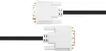 DELTACO DVI monitorkabel Dual Link, DVI-D ha - ha, 3m