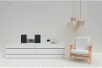 Kenwood M-918DAB-H. Typ: Heim-Audio-Mikrosystem, Produktfarbe: Aluminium, Schwarz, Anzahl an optischen Scheiben: 1 Disks. RMS-Leistung: 10 W, Lautsprechertyp: 2-Wege, Treiberdurchmesser Mittelt&ouml;ner: 13 cm. Unterst&uuml;tzte B&auml;nder: DAB,DAB+,FM. Display-Ty ...