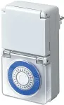 Brennenstuhl Tages-Zeitschaltuhr MMZ 44 IP44 weiss