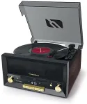 Muse MT112W audio turntable Belt-drive audio turntable Brown Automatic