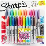 Sharpie Marker Fein Rundspitze F 24er Color Burst Blister