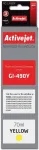Tooner ACJ Activejet AC-G490Y Ink cartridge (replacement for Canon GI-490Y; Supreme; 70 ml; 7000 pages, yellow)