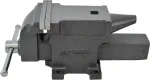 AWTOOLS Heavy fixed vise with anvil 125mm