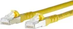 METZ CONNECT Patchkabel S/FTP Cat.6A gelb 2,0m