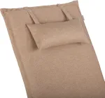 Home4you Lamamistooli kate WICKER 55x195x3cm, beež, kangas 592, 100% pol&uuml;ester