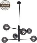 No name Pendant lamp Bolero H1333-6-SM 6x9W G9