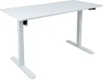 Home4you T&ouml;&ouml;laud ERGO LIGHT 1-mootoriga 120x60xH73-118cm, valge