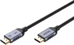 UNITEK C1628GY01-1M DisplayPort cable Black, Grey