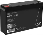 Green Cell AGM12 industrial rechargeable battery Sealed Lead Acid (VRLA) 7000 mAh 6 V