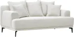 Home4you Diivan MAGNOLIA 2-kohaline 180x96xH76cm, helebeež