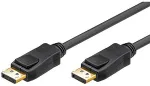 Goobay DisplayPort 1.2 (ST-ST) 2m Anschlusskabel Schwarz