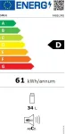 K&uuml;lmik SMEG Retro &scaron;aldytuvas FAB5ROR5, oranžinis