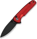 No name CIVIVI Mini Shakan Nitro-V Red Aluminum Knife
