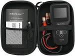 QOLTEC Digital 3-in-1 Battery Tester with LCD | Polish Menu | 6V | 12V | 24V | 10Ah-200Ah