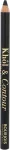 BOURJOIS Paris Khol & Contour 002 Ultra Black 1.2g - Eye Pencil naistele