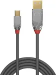 Lindy USB 2.0 Kabel Typ A/Mini-B Cromo Line M/M 1m