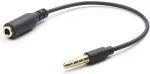 GEMBIRD 3,5mm Audio Crossover Adapterkabel, schwarz