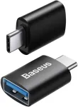 BASEUS Ingenuity Series USB-C to USB-A 10Gb/s adapter, black