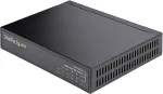 STARTECH UNMANAGED 2.5G SWITCH 5 PORT ALL-METAL CASE FANLESS WALL KIT
