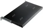 Triton 19' shelf A4 perforated 1U/250mm, max.20kg black
