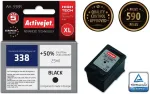 Tooner ACJ Activejet AH-338R Ink (replacement for HP 338 C8765EE; Premium; 25 ml; black)