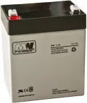 MW Power MWS 5-12 UPS battery Sealed Lead Acid (VRLA) 12 V 5 Ah