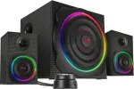K&otilde;larid J&ouml;llenbeck Speedlink GRAVITY CARBON RGB 2.1 Subwoofer System, black